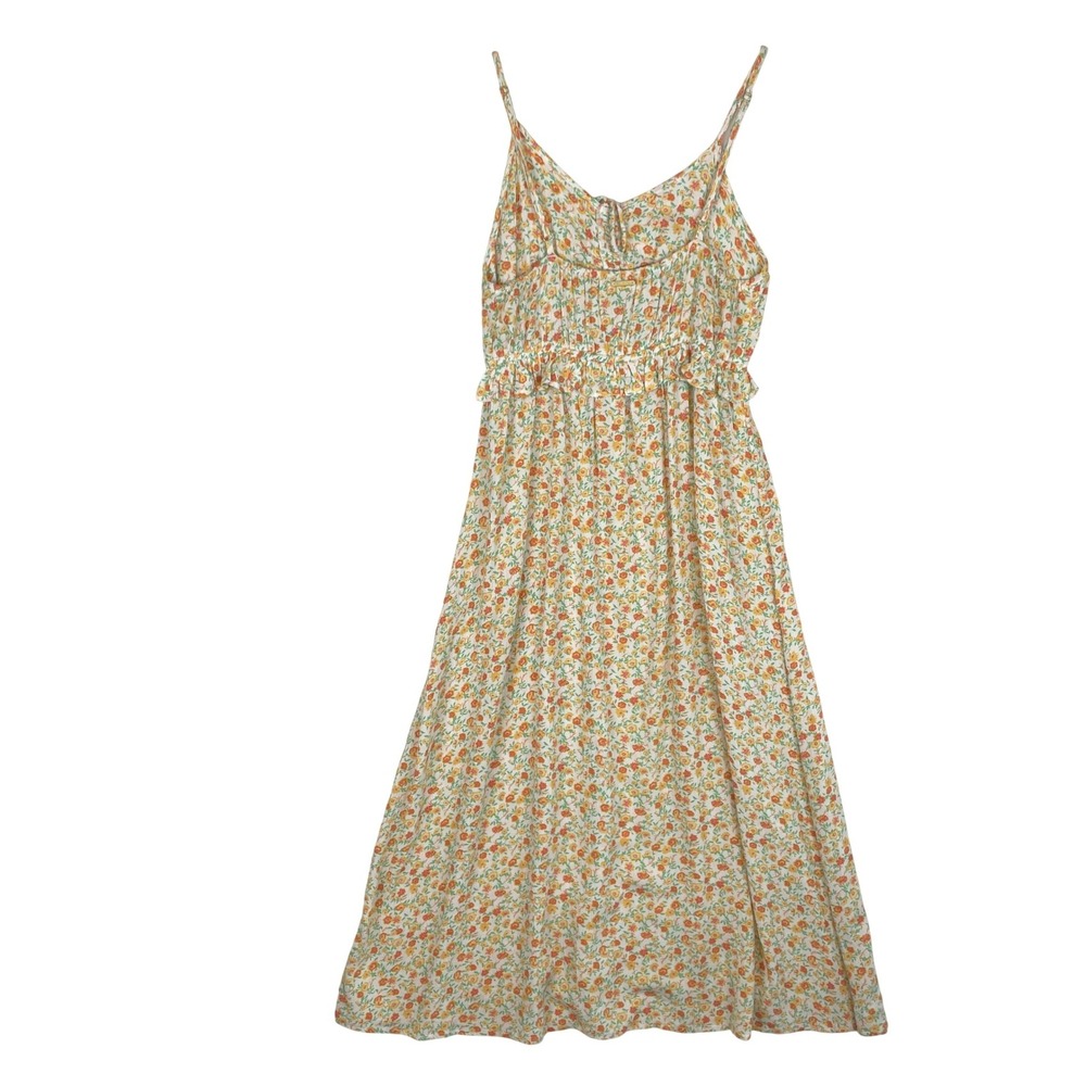 Billabong Kids Floral Print Spaghetti Strap Maxi Dress Girls Size 10 - Picture 2 of 4